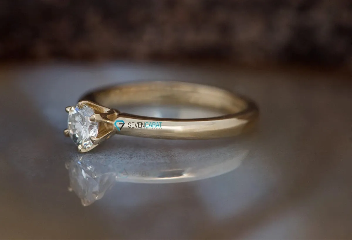 0.40 carat Gold Solitaire Ring