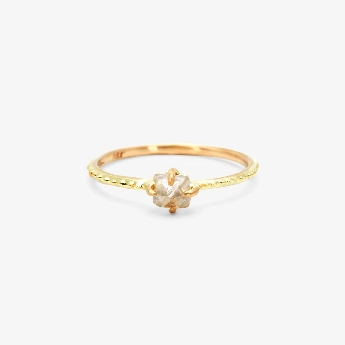 0.44 Carat 15th Anniversary One-of-a-Kind Brown Diamond Ring | BDR12-OOAK
