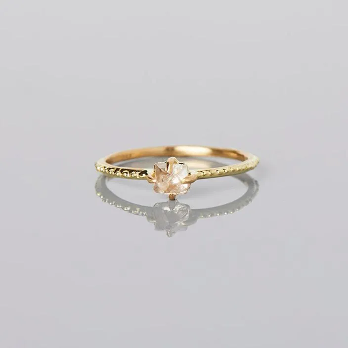 0.44 Carat 15th Anniversary One-of-a-Kind Brown Diamond Ring | BDR12-OOAK