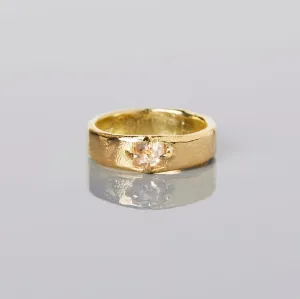 0.49 Carat 15th Anniversary One-of-a-Kind Brown Diamond Ring | BDR22-OOAK