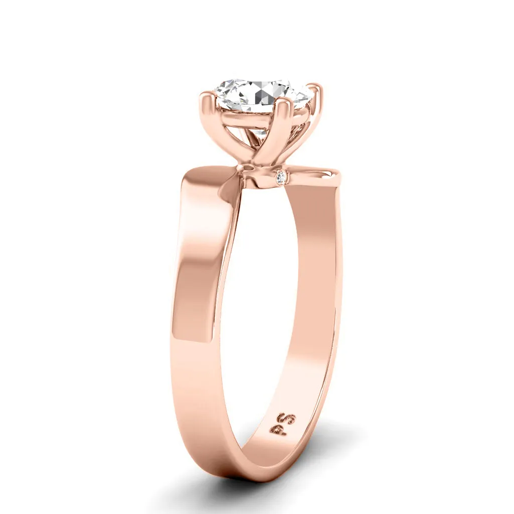 0.50-3.00 CT Emerald Cut Lab Grown Diamonds - Solitaire Ring