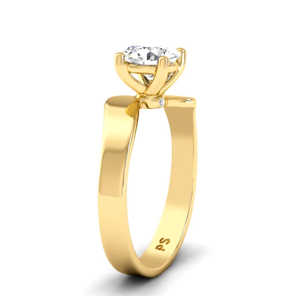 0.50-3.00 CT Emerald Cut Lab Grown Diamonds - Solitaire Ring