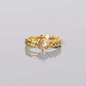 0.65 Carat 15th Anniversary One-of-a-Kind Brown Diamond Ring | BDR25-OOAK