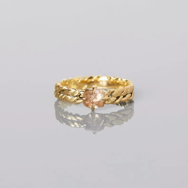 0.65 Carat 15th Anniversary One-of-a-Kind Brown Diamond Ring | BDR25-OOAK