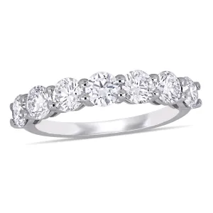 1 3/4 CT Half Eternity Lab Created Diamond Ring