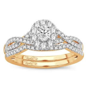 14K 1.00ct Diamond Engagement Ring