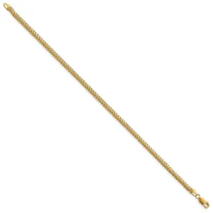 14K 7 inch 2.3mm Franco with Lobster Clasp Bracelet