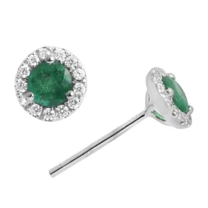 14KW 1/10CTW DIA/EMERALD E/R 26DD 0.18CTW 2 EME 0.59CTW F025966