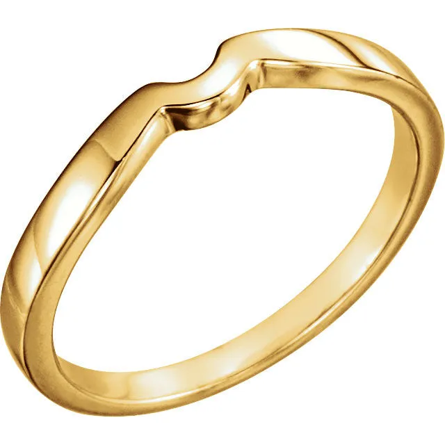 18k Yellow Gold #2 Band for Tulipset® Ring, Size 6