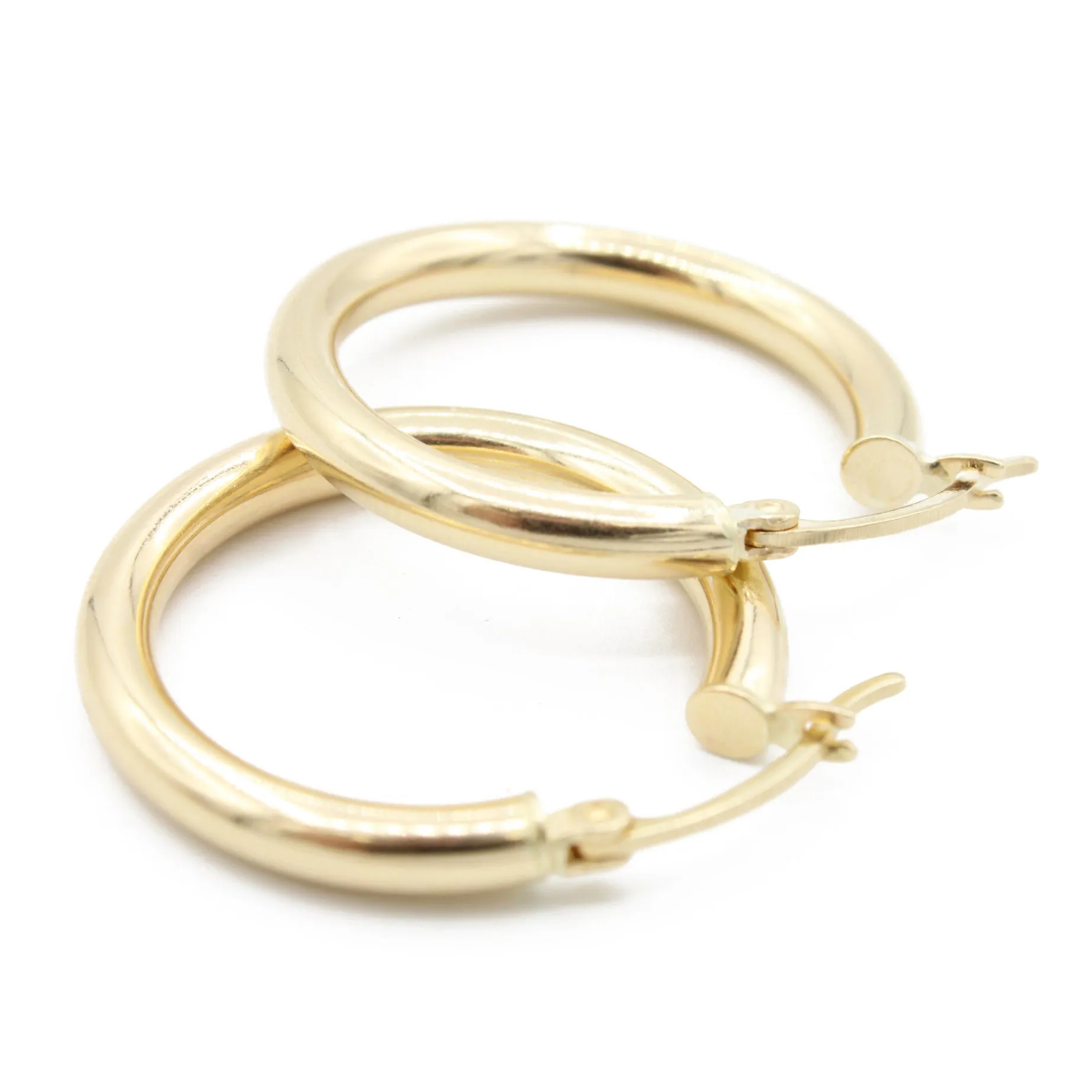 $190‼️ (2X1) 14k Hoops Earrings (1” Inch)   Ball Earrings (5MM)  🤯 JTJ™