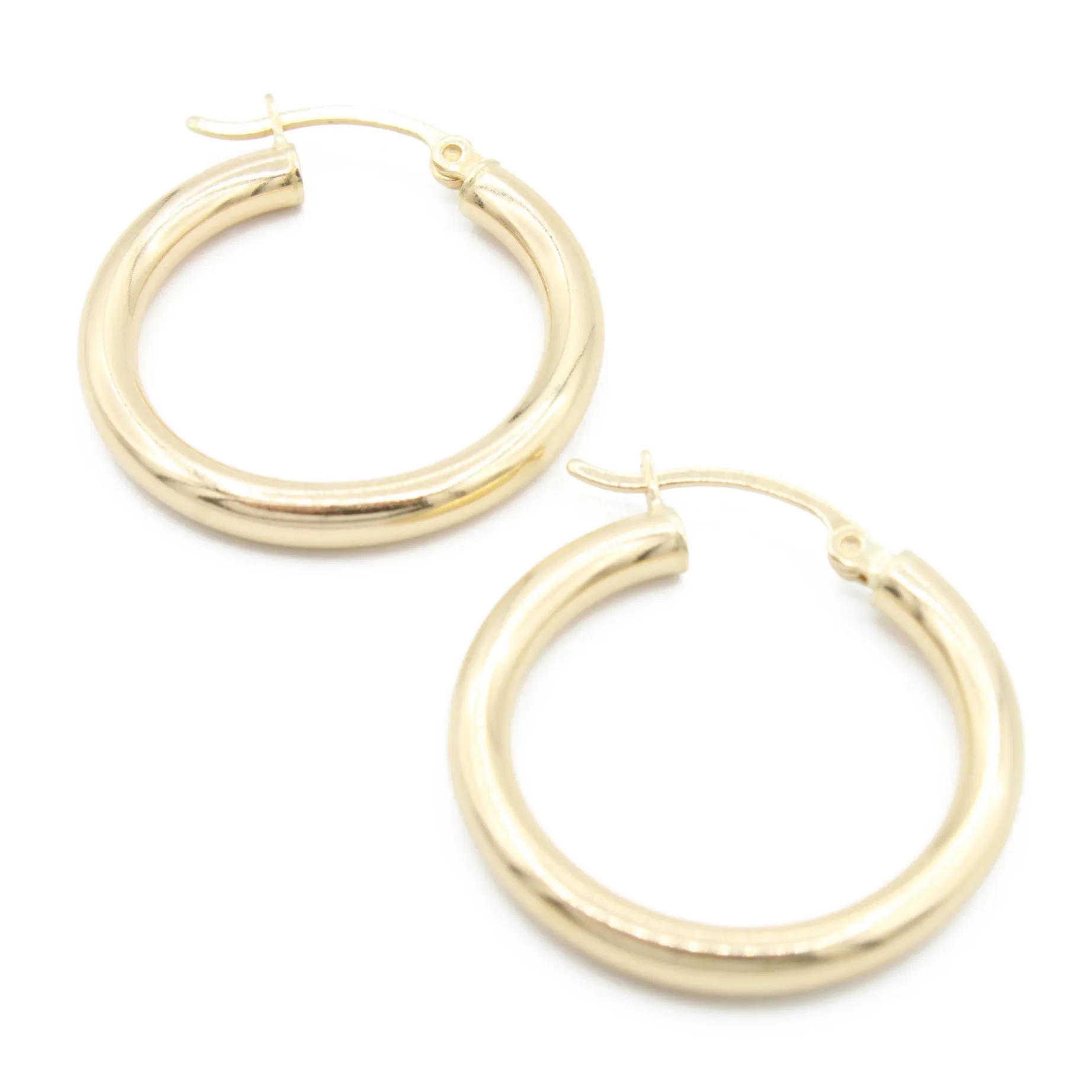 $190‼️ (2X1) 14k Hoops Earrings (1” Inch)   Ball Earrings (5MM)  🤯 JTJ™