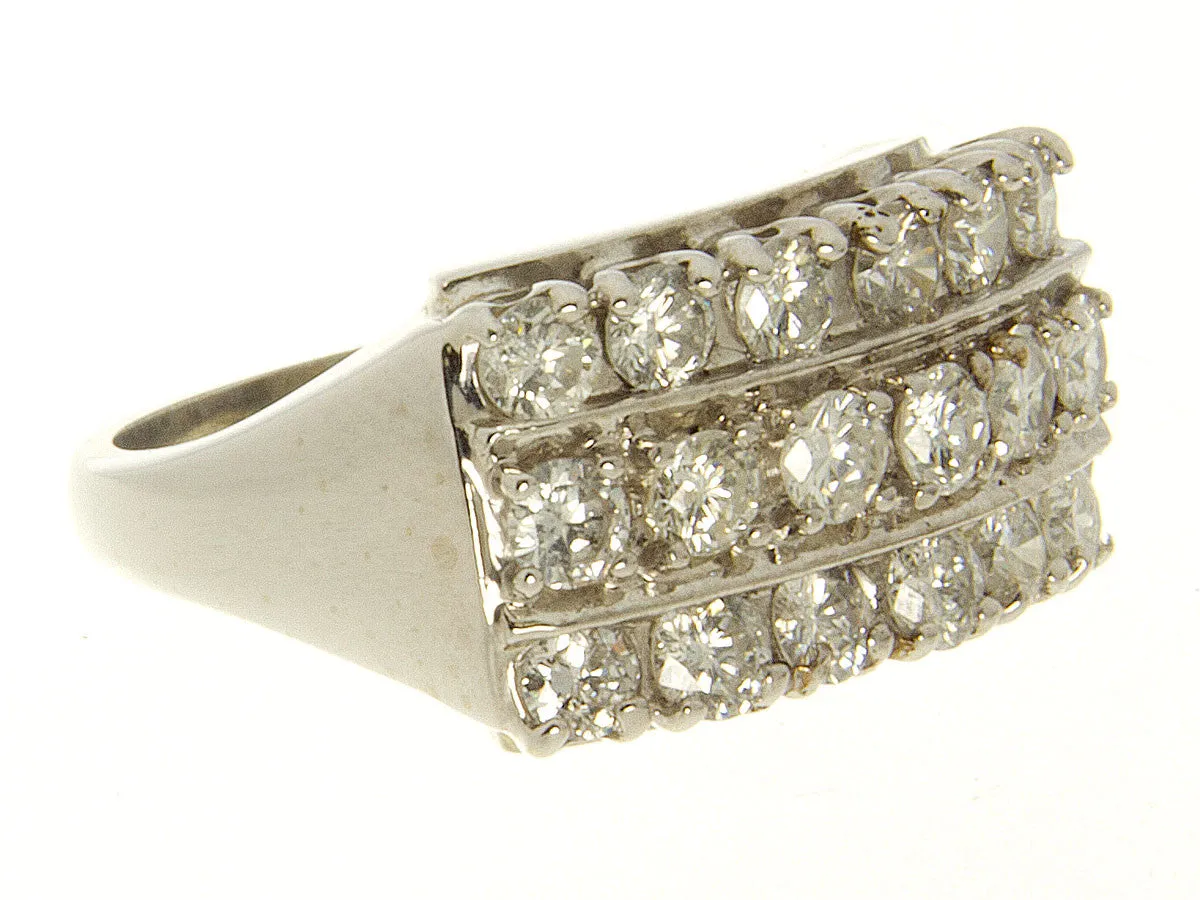 1950s 2.00ct Diamond Anniversary Band