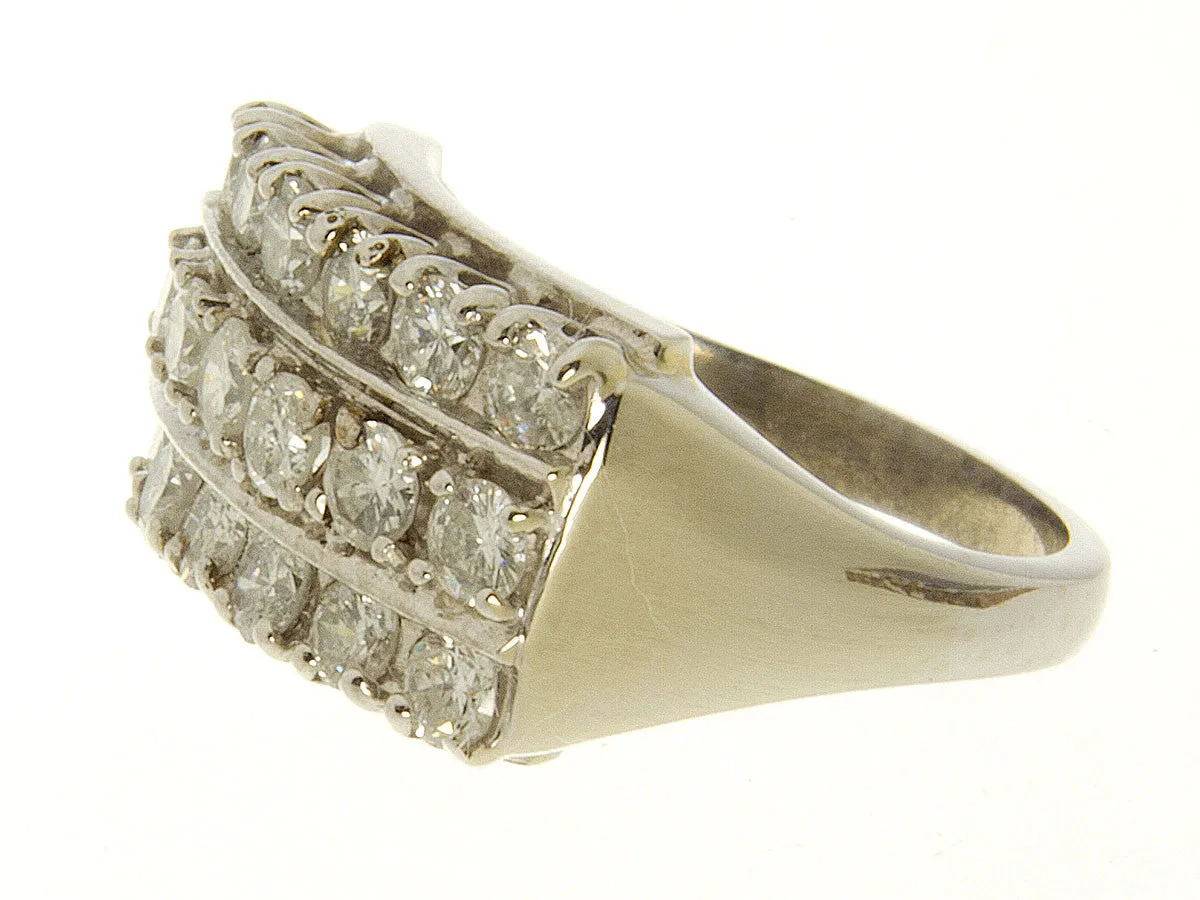 1950s 2.00ct Diamond Anniversary Band