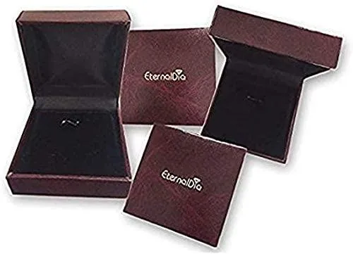 3/4 Cttw Princess-Cut Diamond Twist Shank Engagement Ring in 14K White Gold (0.75 Ct, I-I2)