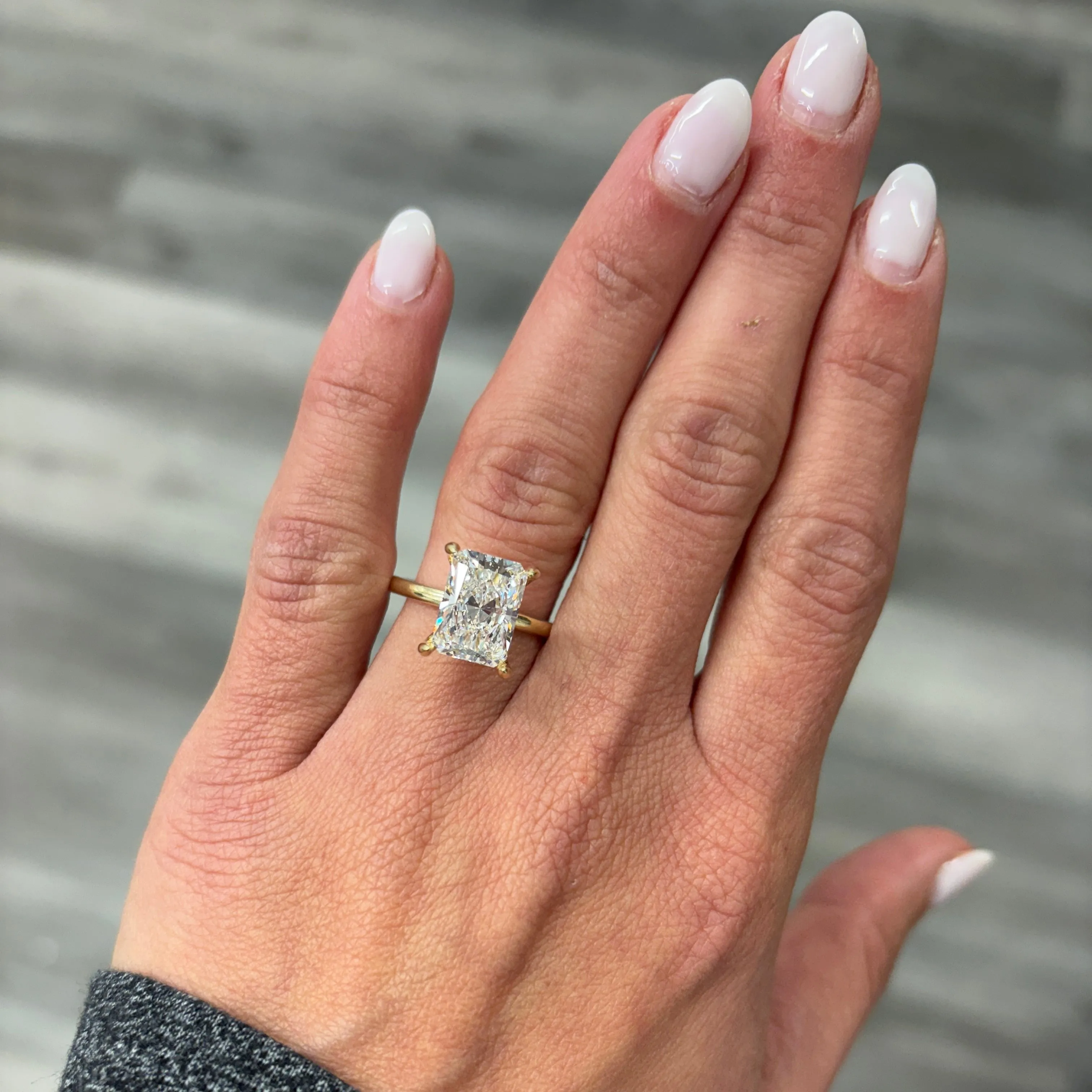 3.52CT Radiant Lab Grown Diamond