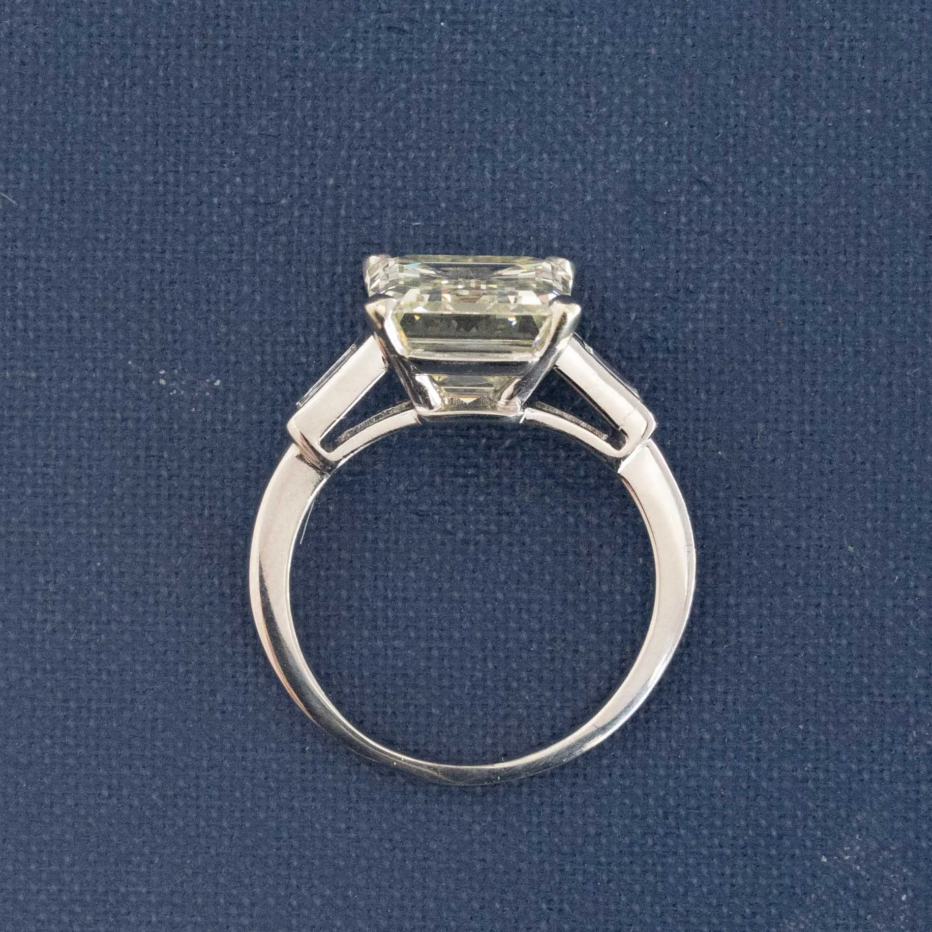 5.05ct Emerald Cut Diamond Solitaire