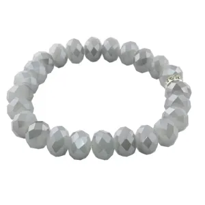 74386 - Trendy Stretch Bracelet with Crystals