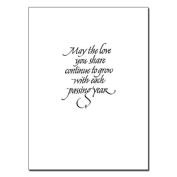A Joyous Anniversary Wedding Anniversary Card ( 5.93" X 4.38")