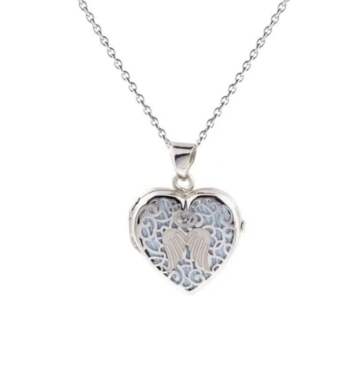 Angel Heart Locket Urn