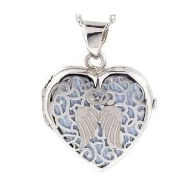 Angel Heart Locket Urn