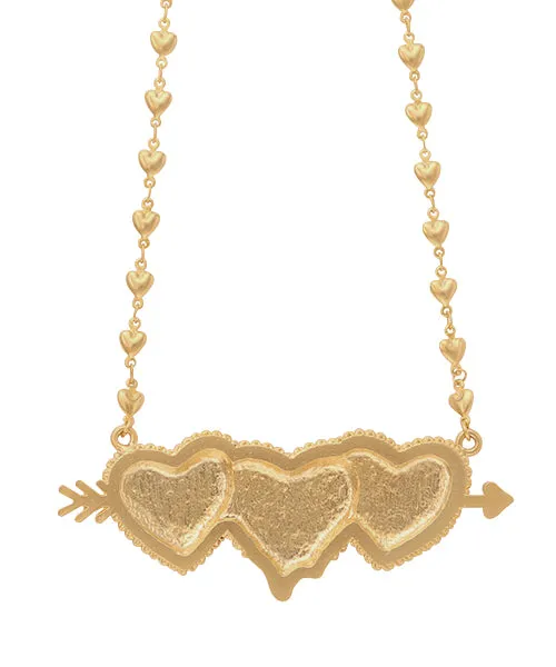 Arrow Heart Necklace【Japan Jewelry】