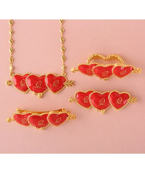 Arrow Heart Necklace【Japan Jewelry】