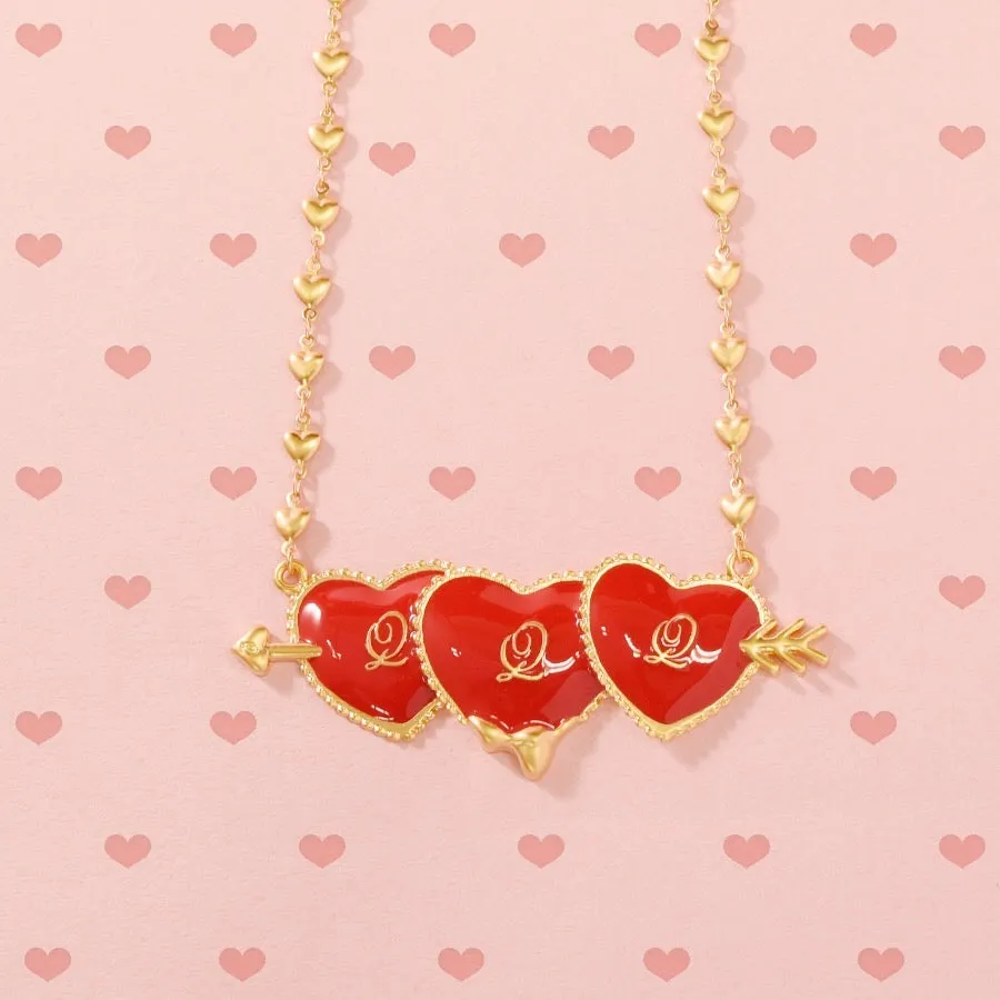 Arrow Heart Necklace【Japan Jewelry】