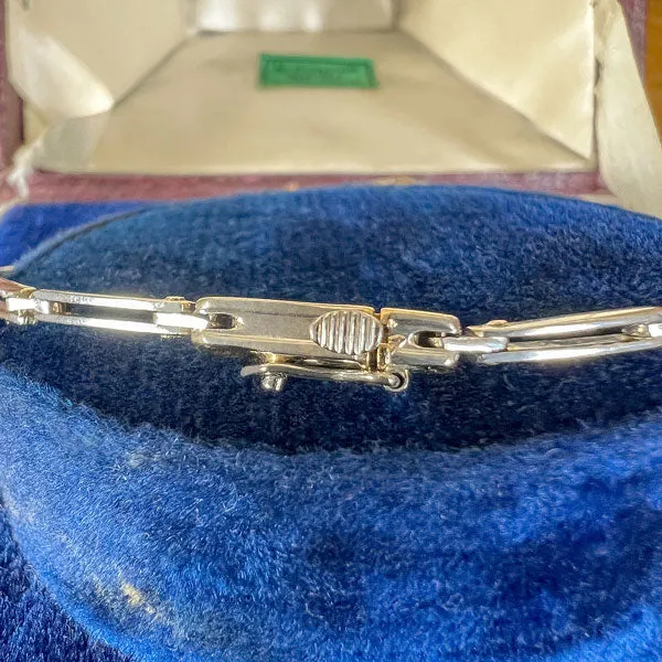 Art Deco Sapphire & Diamond Bracelet