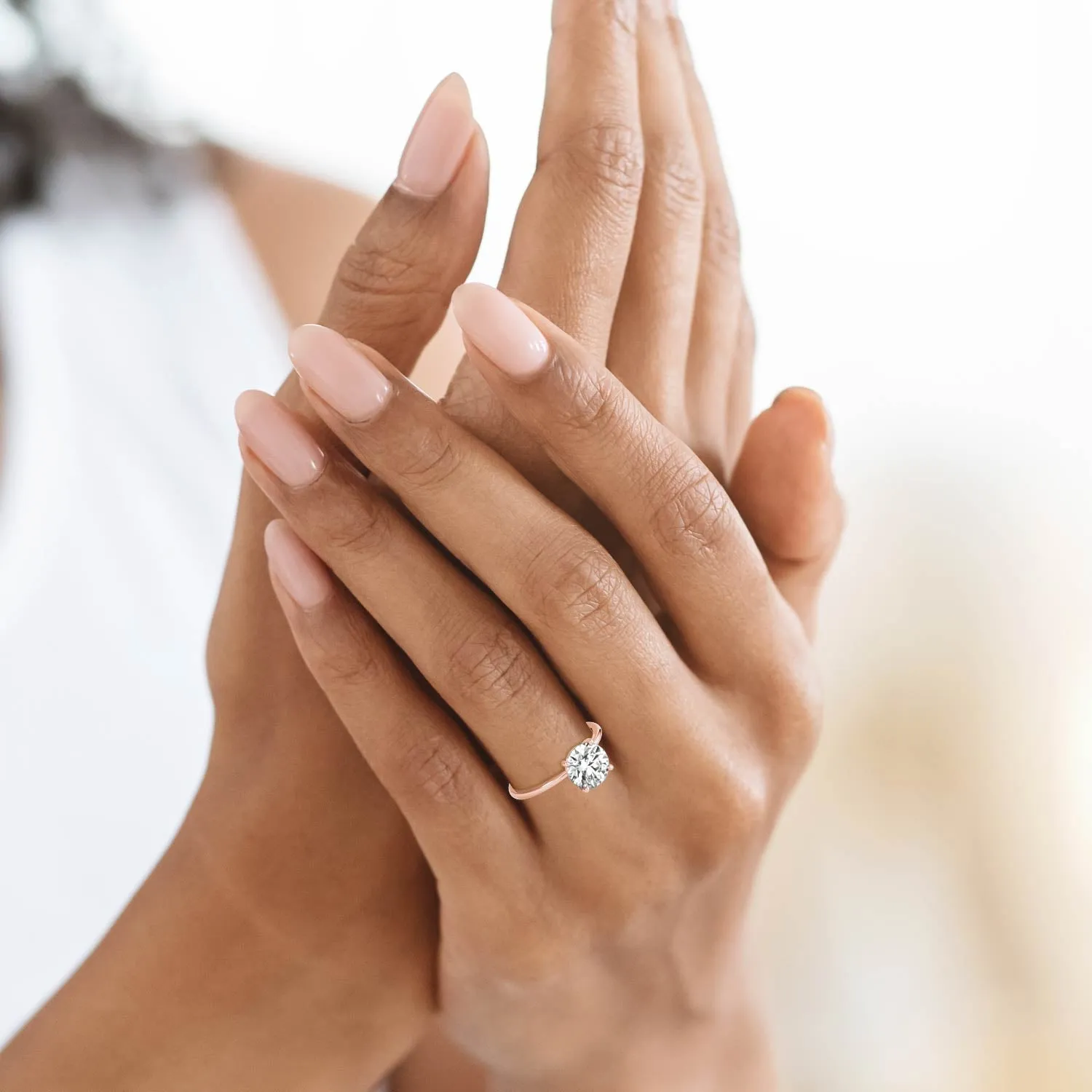 Audrey Four-Prong Engagement Ring
