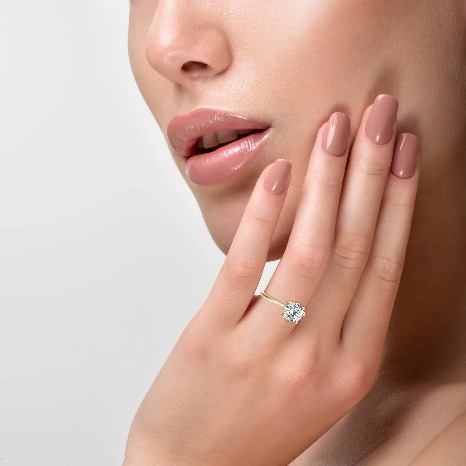 Audrey Four-Prong Engagement Ring