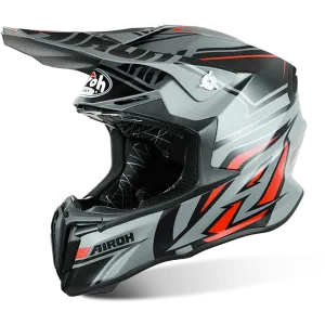 Avanger XL Grey Matt Twist Helmet MX Airoh