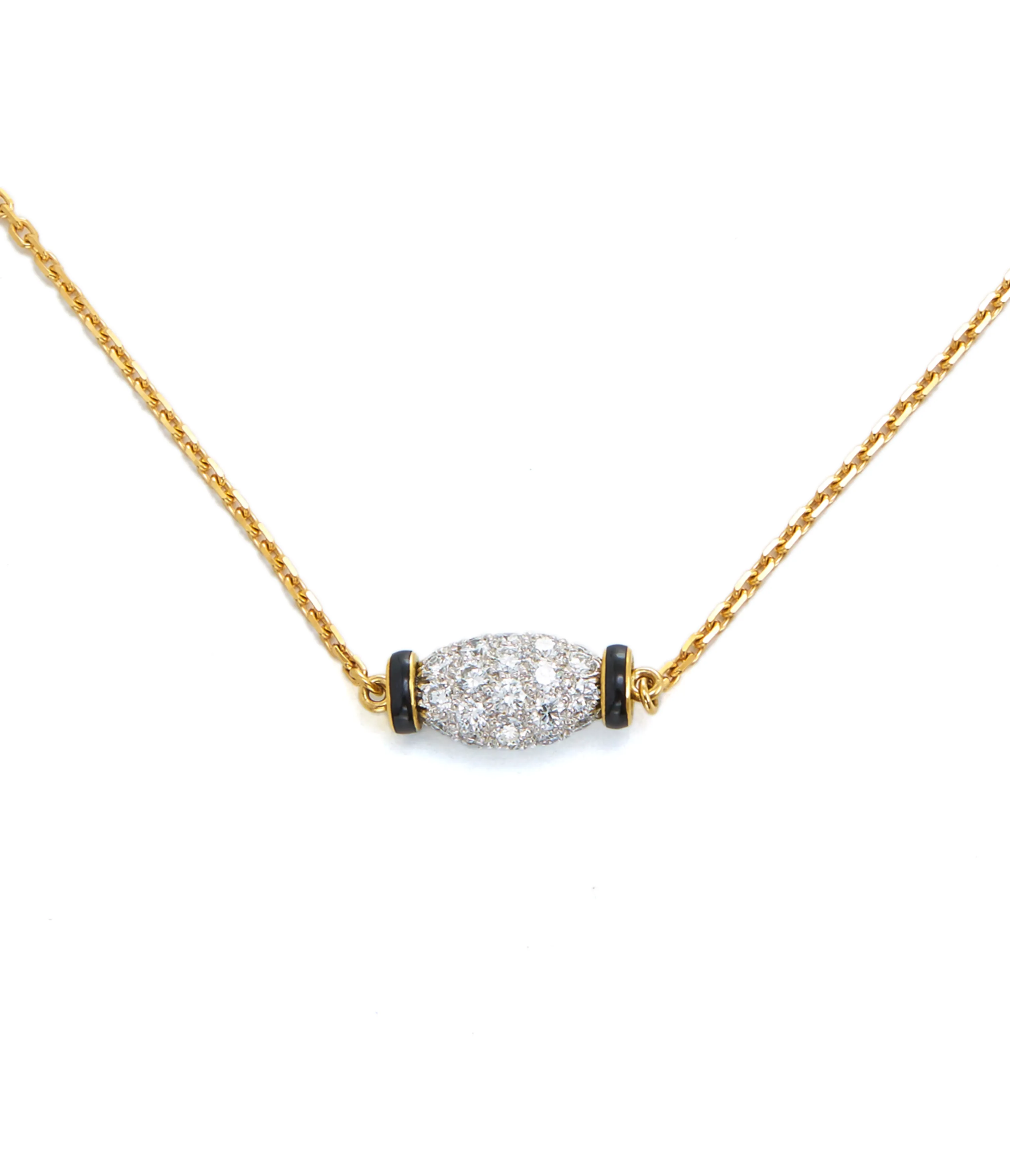 Barrel Necklace, Single Station