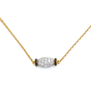 Barrel Necklace, Single Station