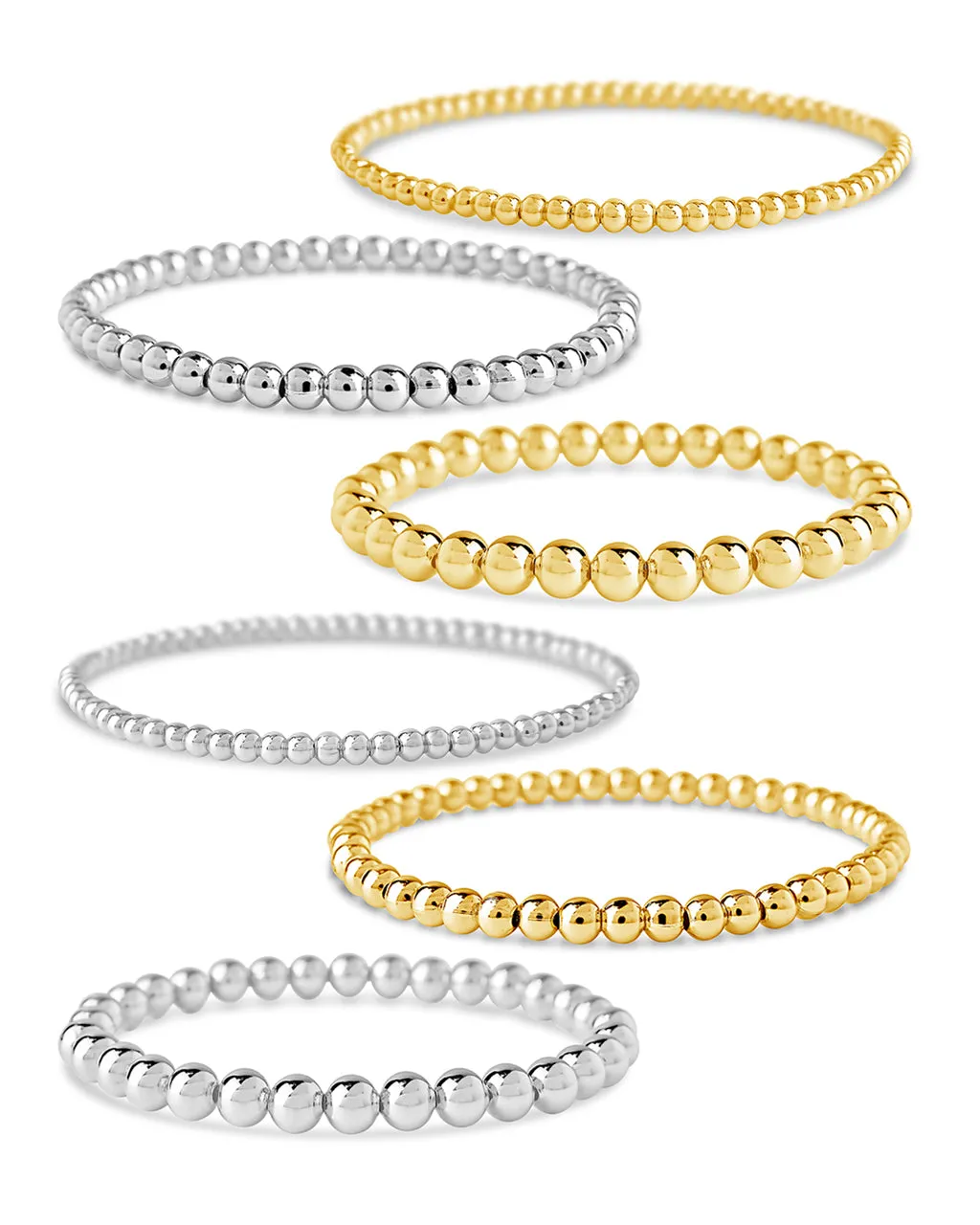 Beaded Stretch Bracelet Sets