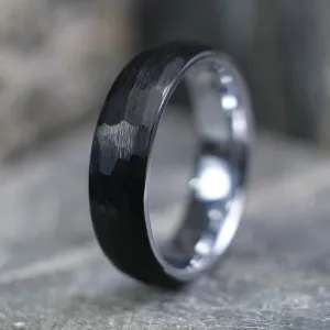 Black Hammered / Silver Interior - 6mm