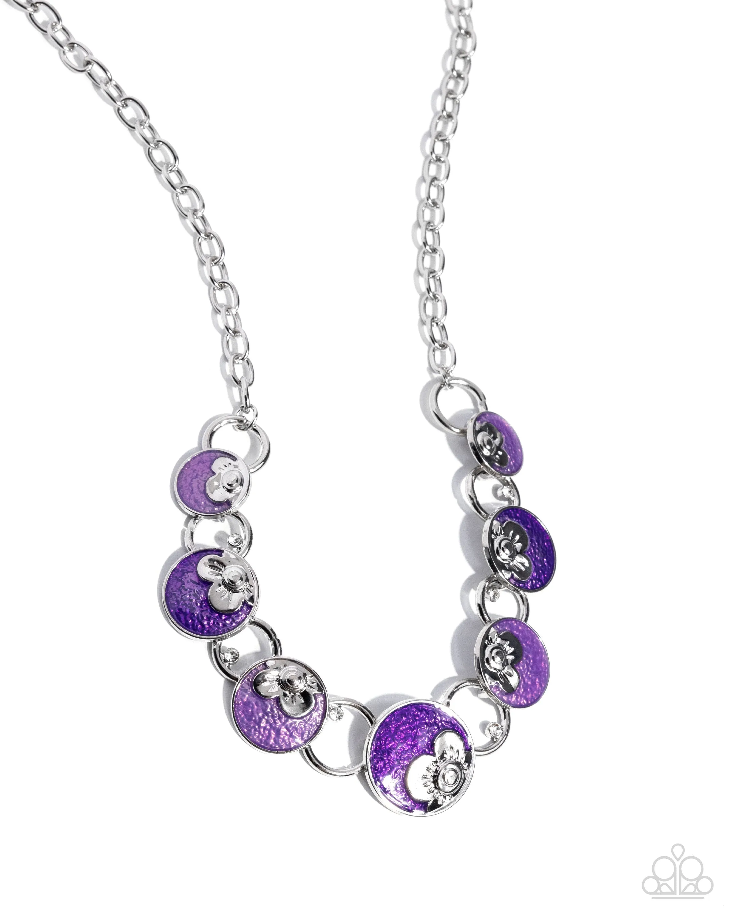 Blooming Bravado - Purple