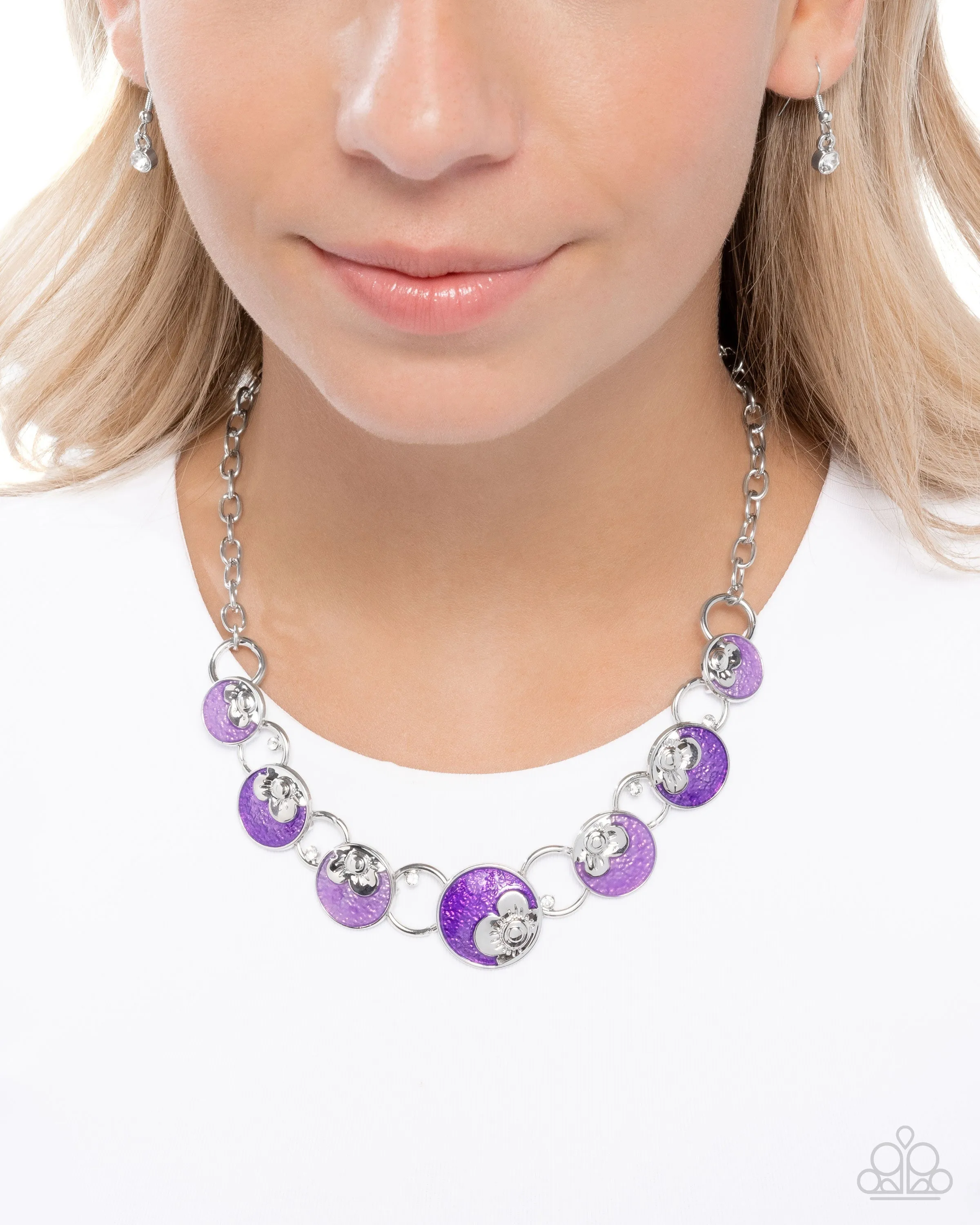 Blooming Bravado - Purple
