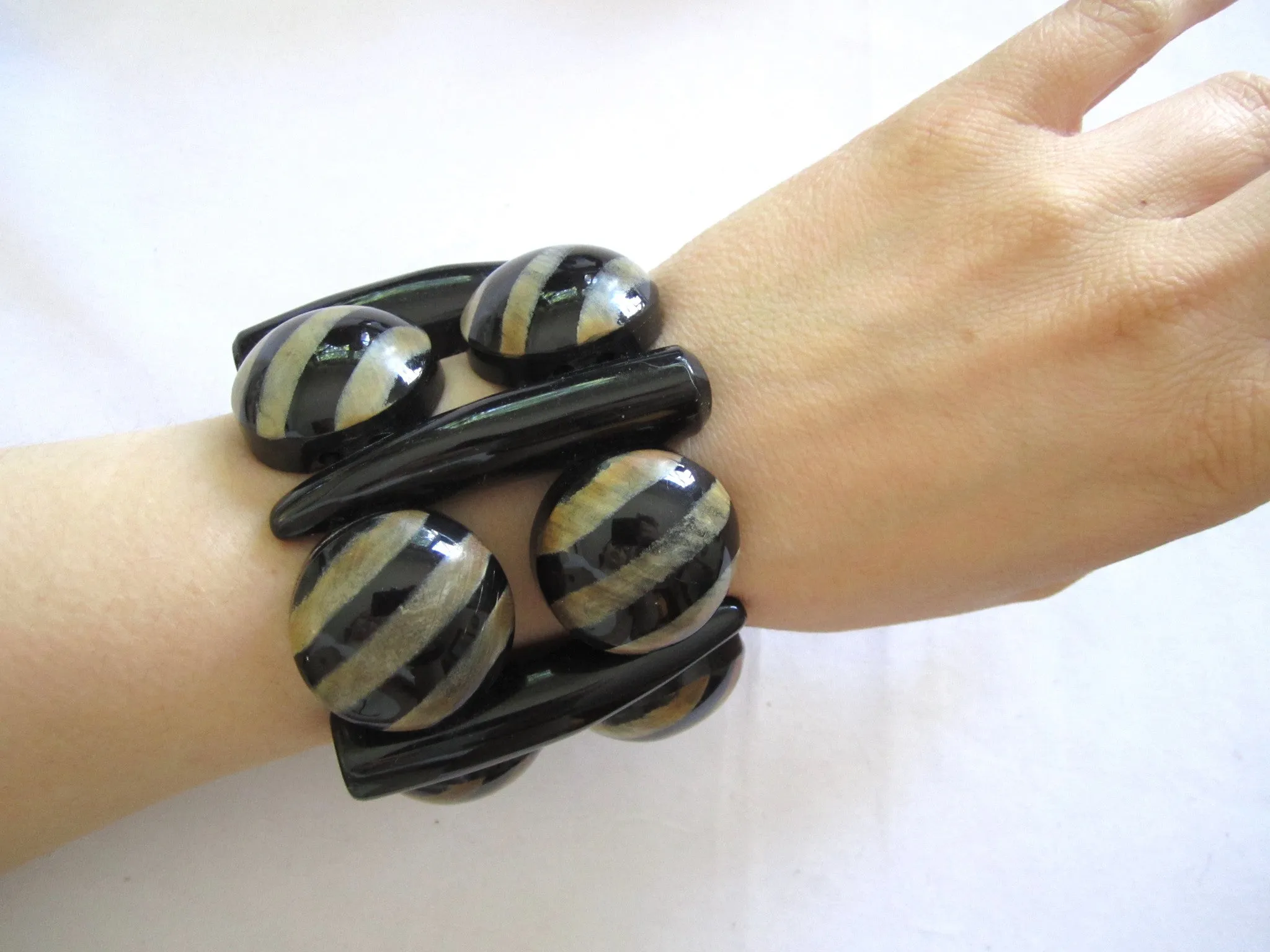 Bone   Horn Stretch Bracelets