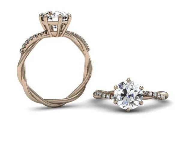 Bostonian Alyssa - Custom Engagement Ring