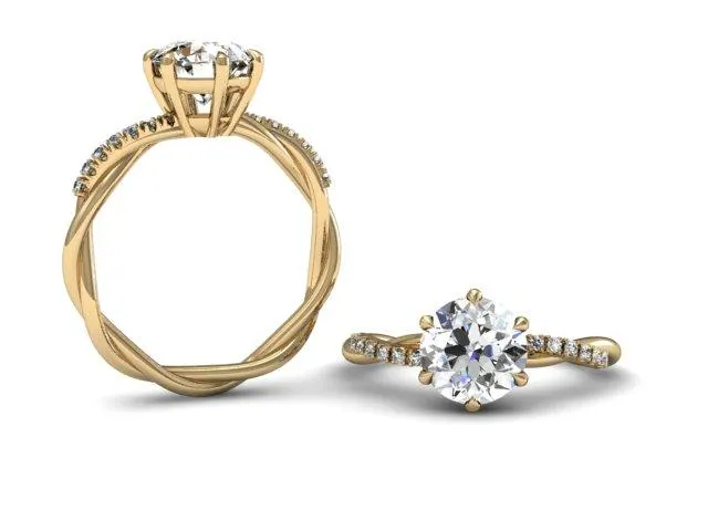 Bostonian Alyssa - Custom Engagement Ring