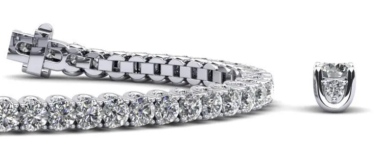 Boundless Brilliance Lab-Grown Diamond Tennis Bracelet with 3.27 ct.(finished) 1mm, 2mm