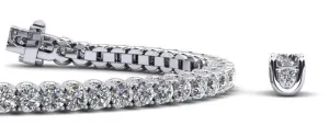Boundless Brilliance Lab-Grown Diamond Tennis Bracelet with 3.27 ct.(finished) 1mm, 2mm