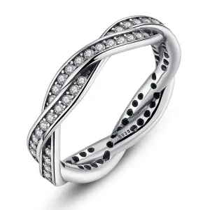 Braided Twist of Fate Ring