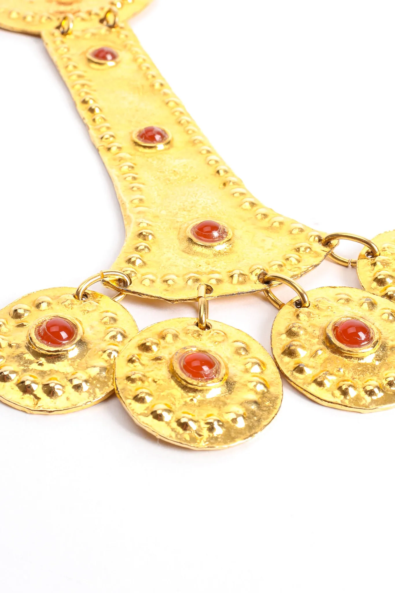 Breast Plate Pendant Necklace