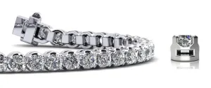 Captivating Shimmer Lab-Grown Diamond Tennis Bracelet with 1.91 ct.(finished) 2mm