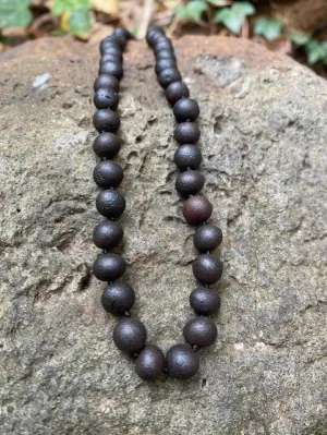 Cherry Raw Amber necklaces