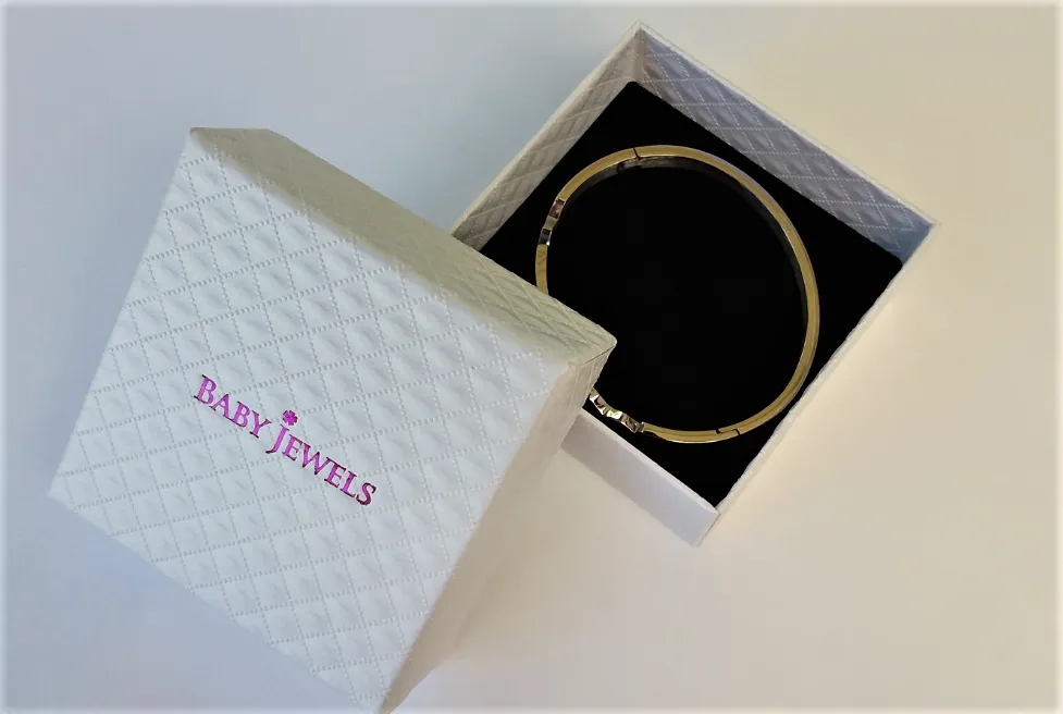Children's Bracelets:  Sterling Silver Premium, Hallmarked, Heart Charm Ball Bracelets 14cm  1cm, with Gift Box