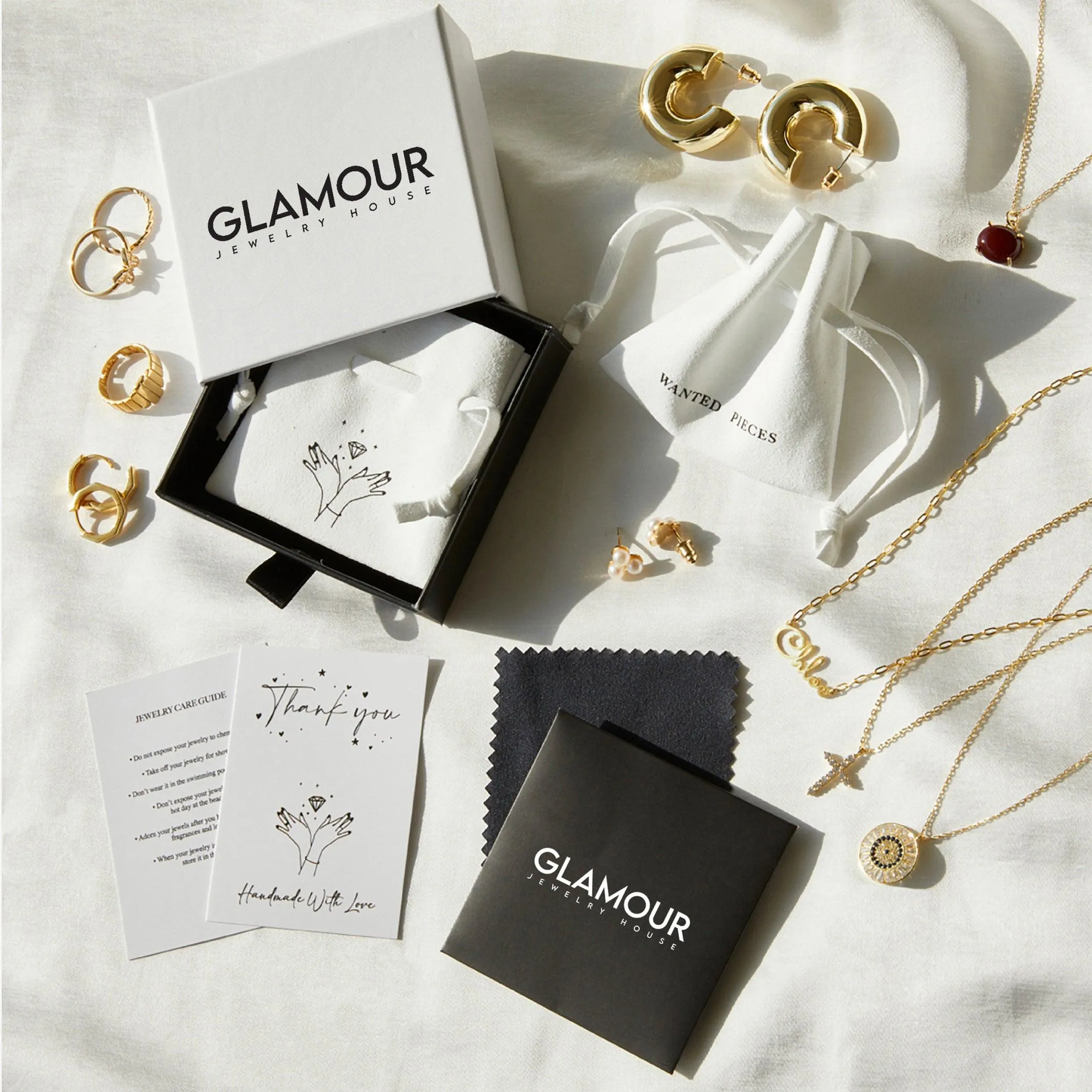 Chunky Hoop Earring - 18K Gold Vermeil