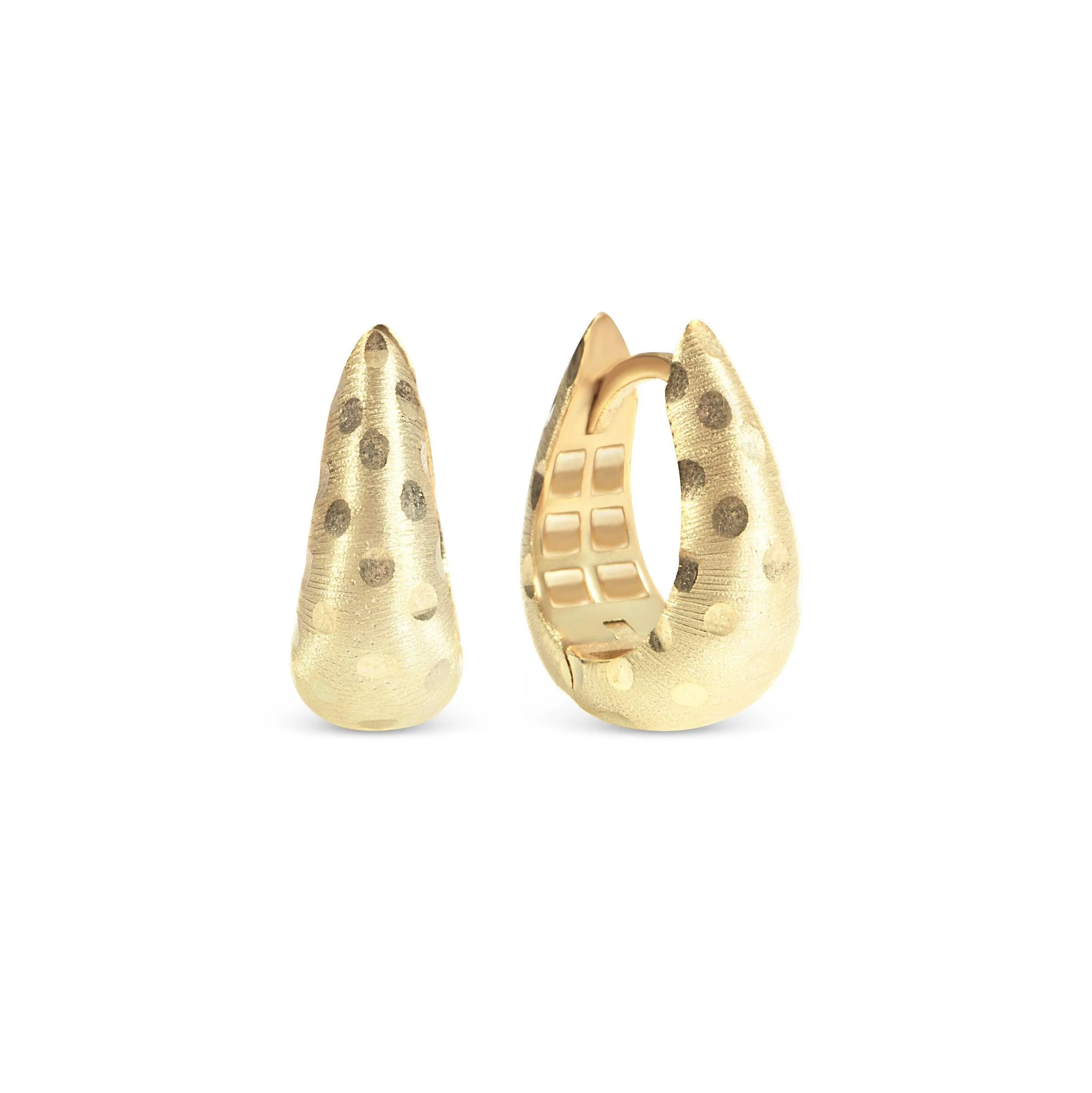 Chunky Hoop Earring - 18K Gold Vermeil