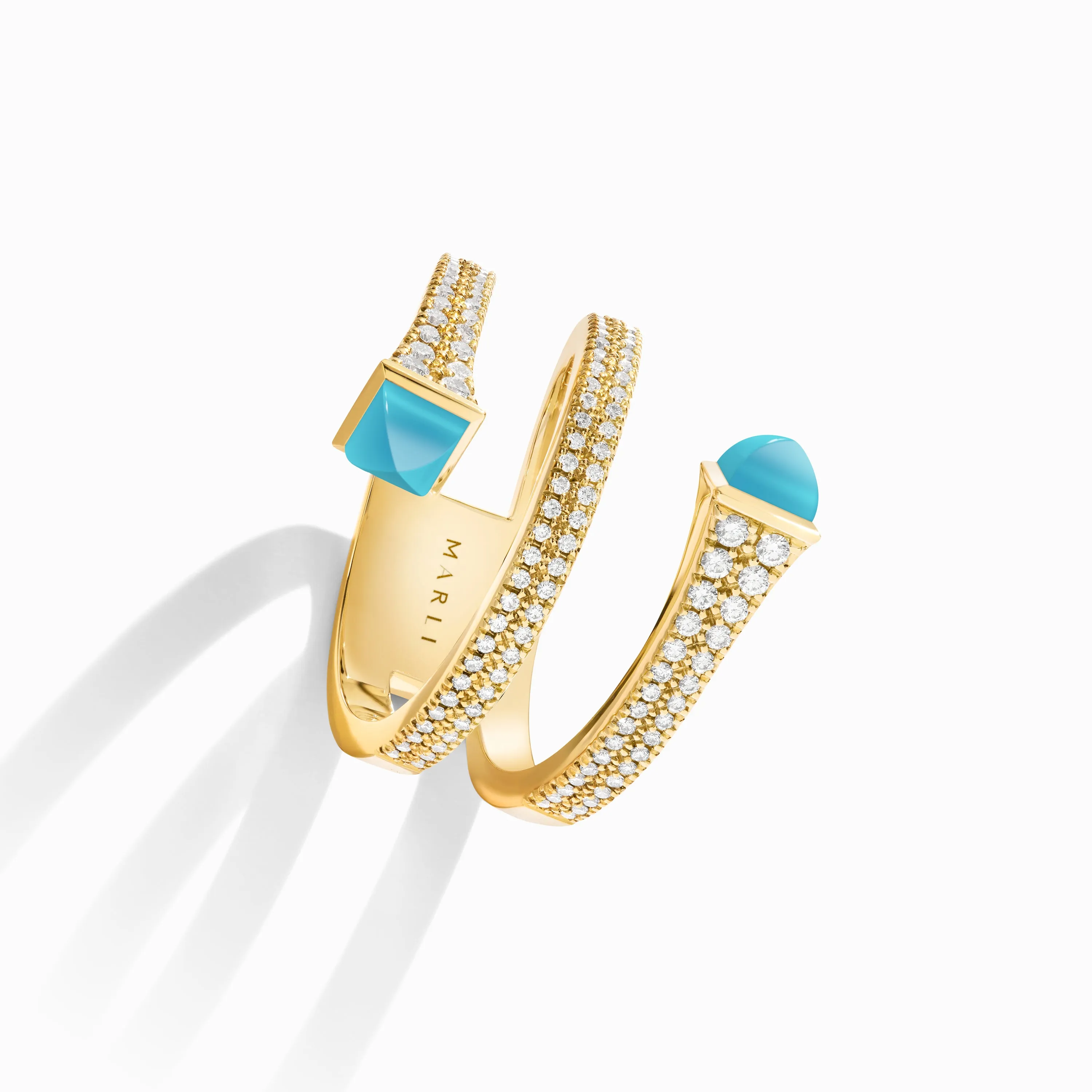 Cleo Diamond Twist Ring